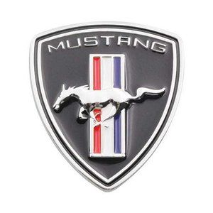 New Silver Ford Mustang Emblem Metal Logo